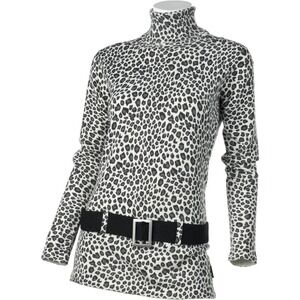 Obermeyer NWT $125 Women's XL Go-Go Knit 70's‎ Wool Blend Ski Turtleneck Sweater